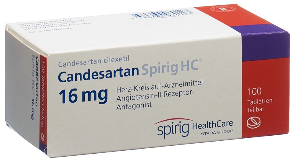 CANDESARTAN Spirig HC 16 mg, Hauptbild CANDESARTAN Spirig HC 16 mg, Hauptbild