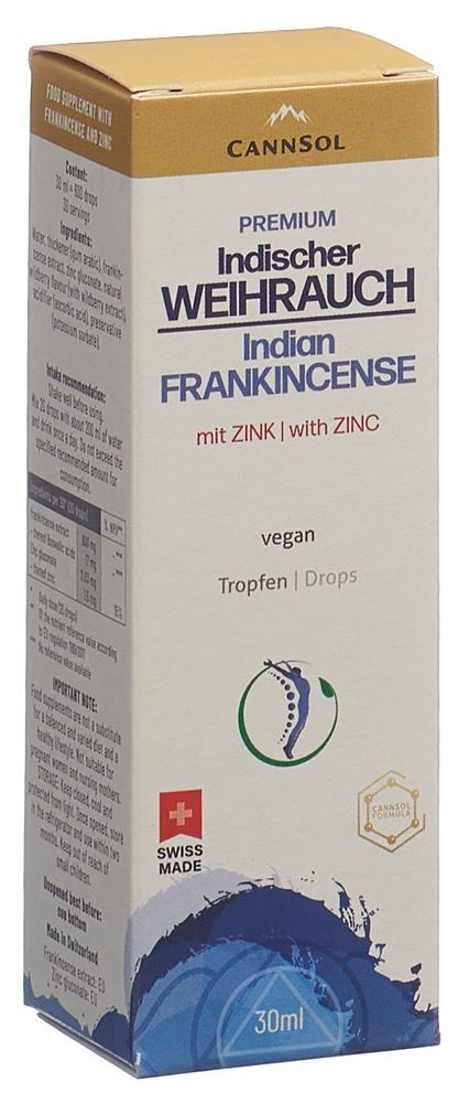 CANNSOL Indischer Weihrauch mit Zink, Hauptbild