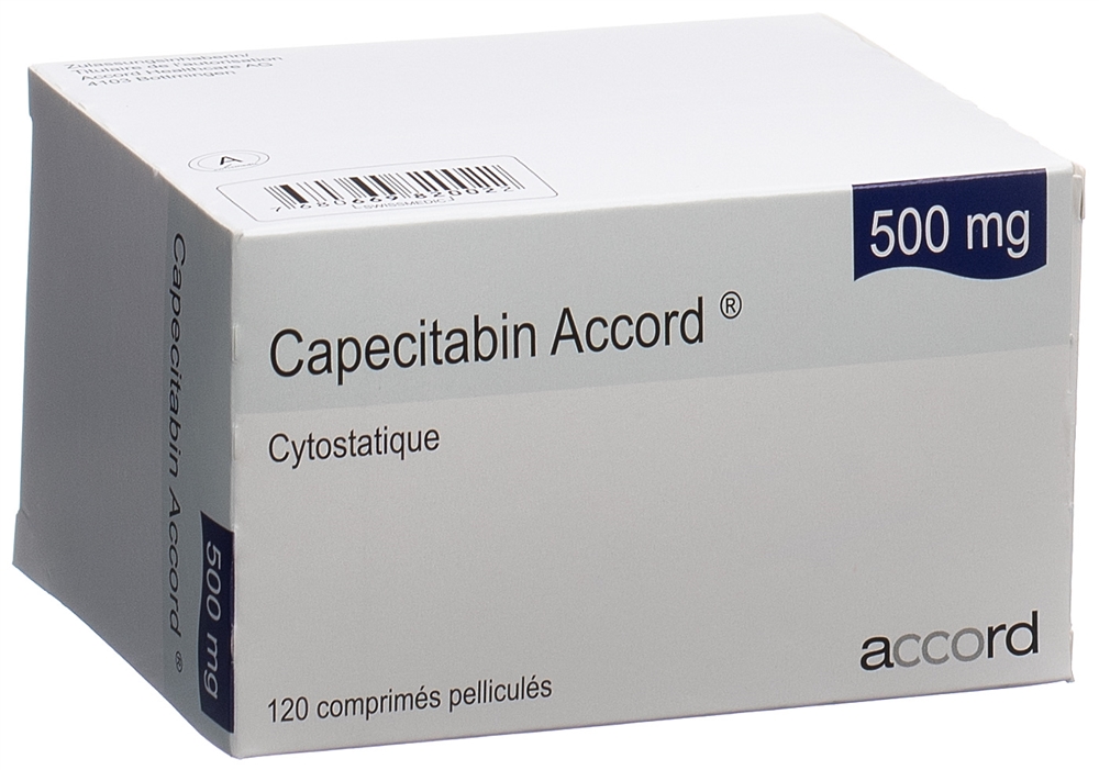 CAPECITABINE Accord 500 mg, image 2 sur 2