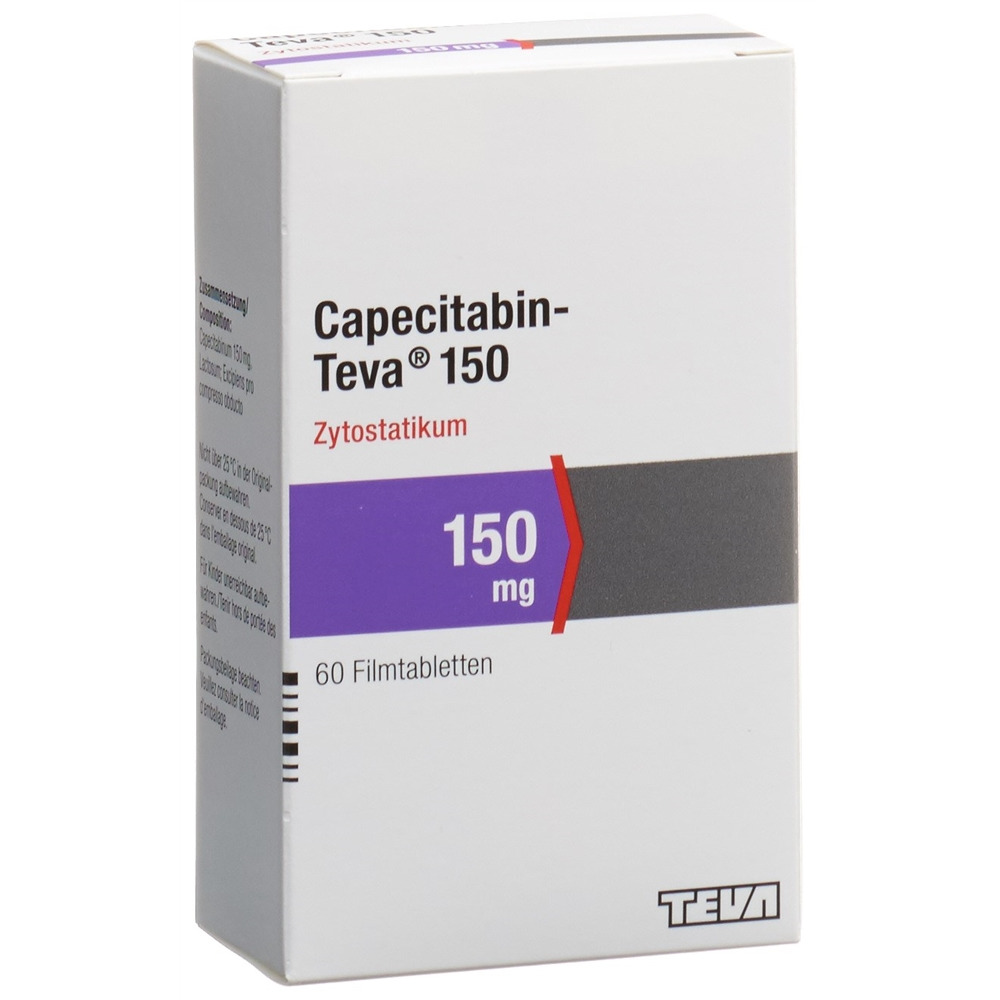 CAPECITABINE Teva 150 mg, image principale