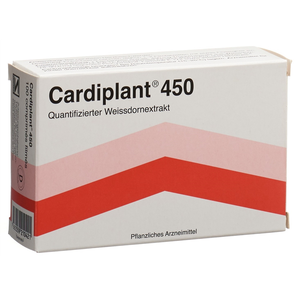 CARDIPLANT cpr pell 450 mg blist 100 pce, image principale