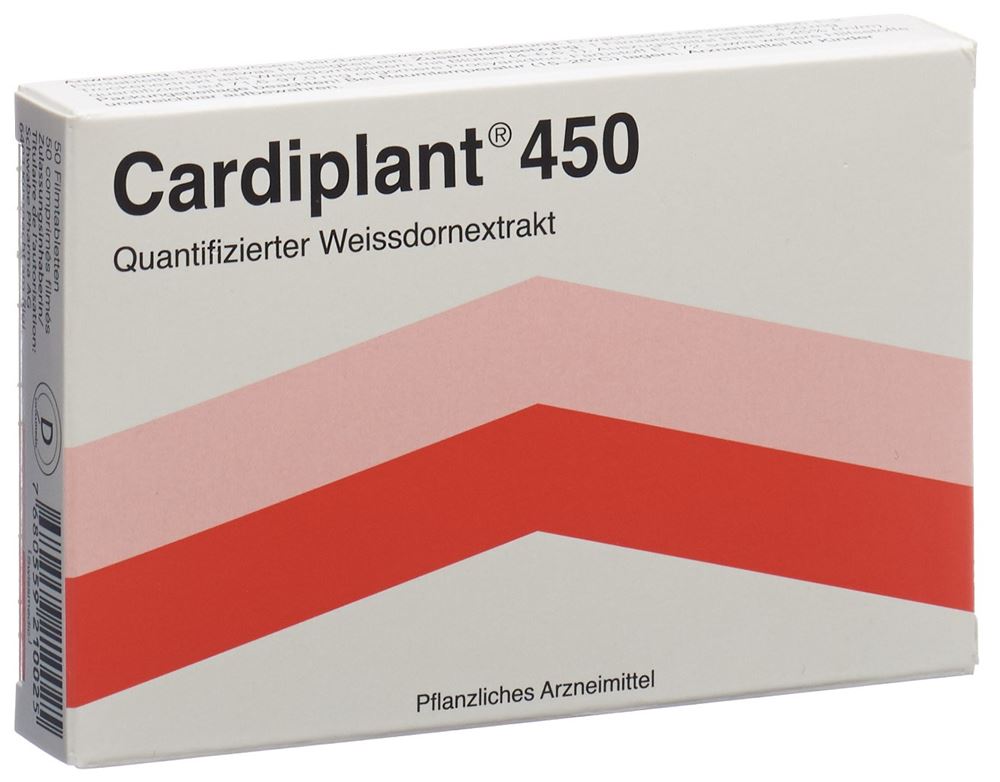 CARDIPLANT cpr pell 450 mg blist 50 pce, image principale