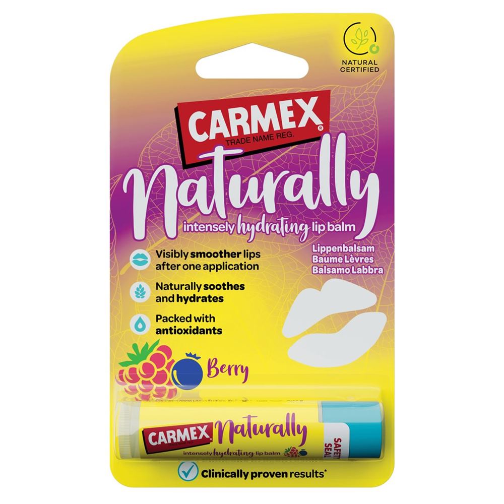 CARMEX baume à lèvres Naturally