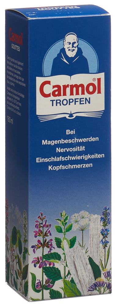 Carmol Tropfen Fl 160 ml, Hauptbild Carmol Tropfen Fl 160 ml, Hauptbild