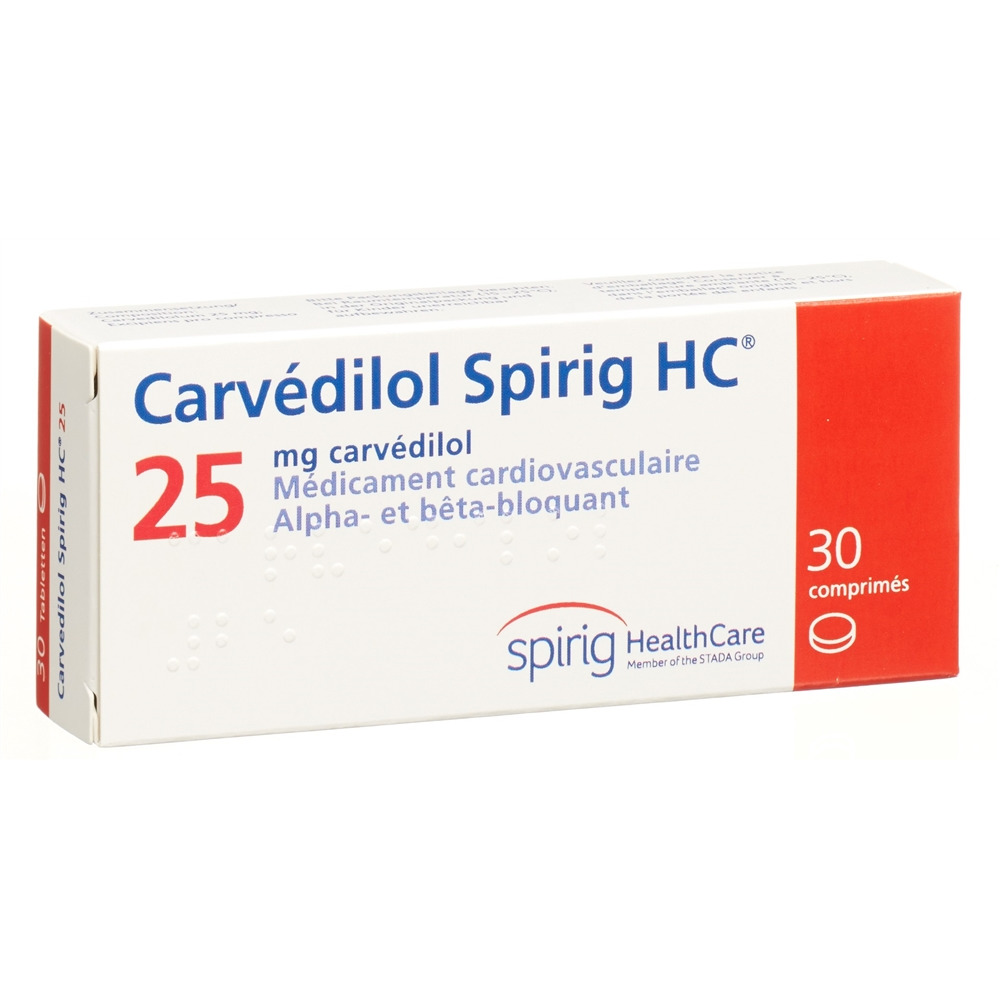 CARVEDILOL Spirig HC 25 mg, Bild 2 von 2