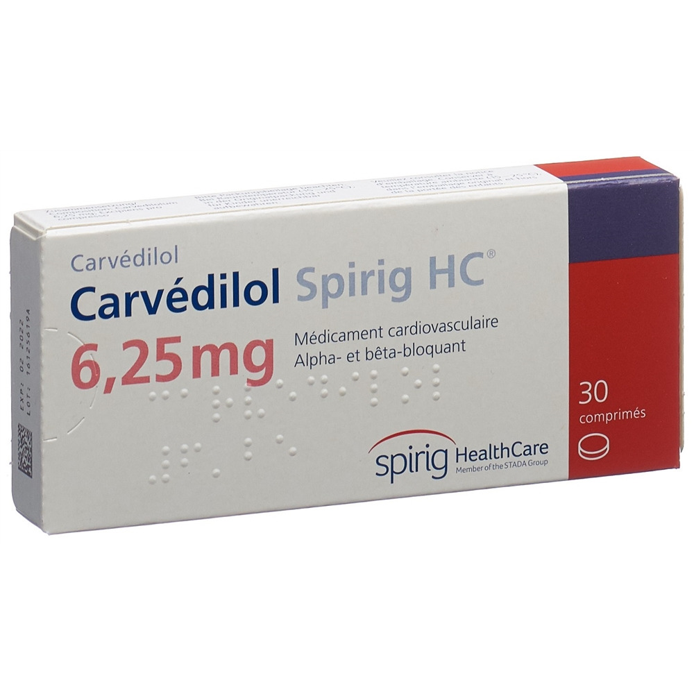 CARVEDILOL Spirig HC 6.25 mg, Bild 2 von 2