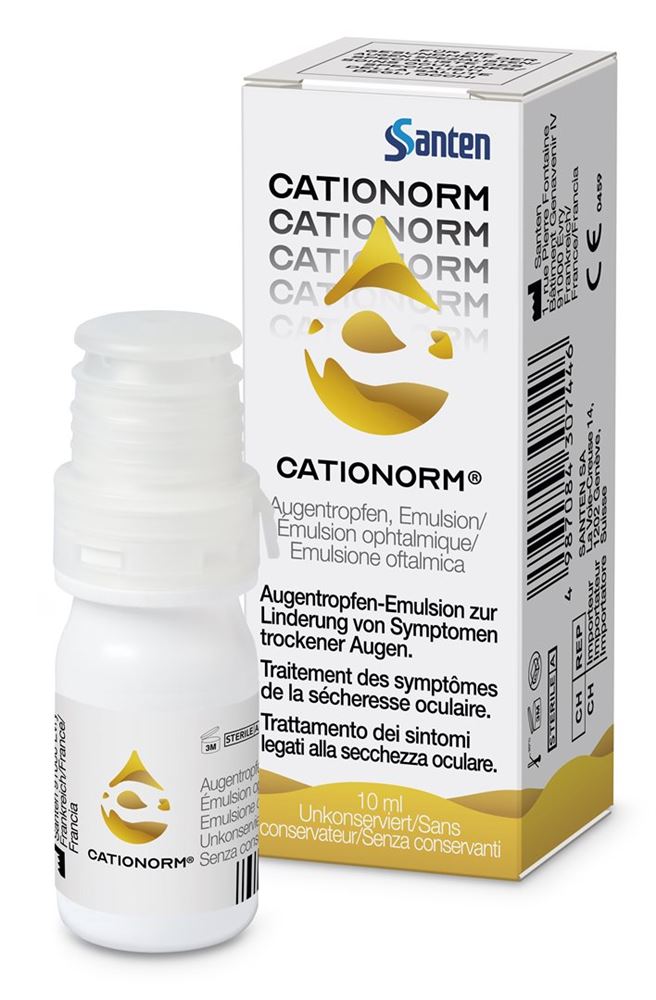 CATIONORM Augentropfen-Emulsion, Hauptbild