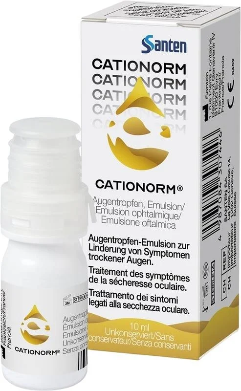 CATIONORM émulsion ophtalmique