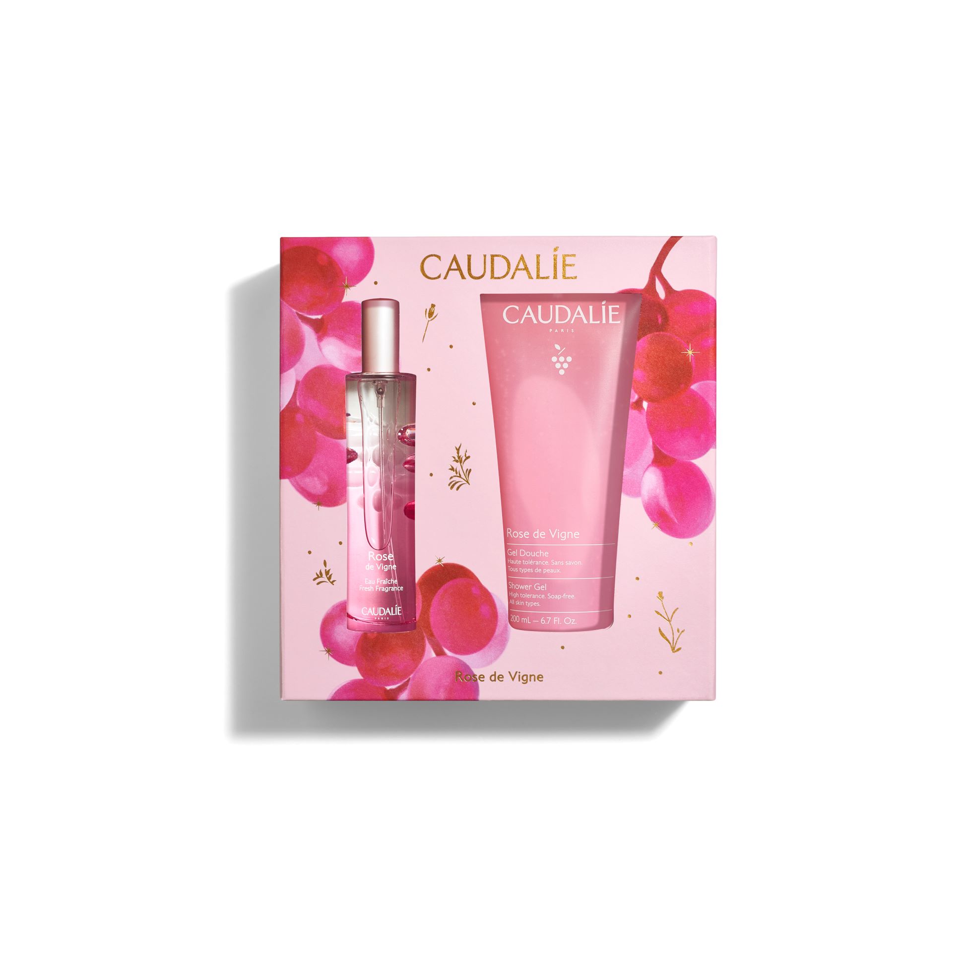 CAUDALIE Coffret Rose des Vignes 50ml