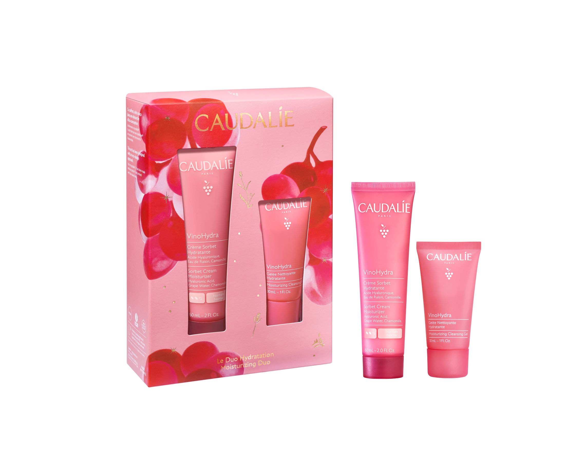 CAUDALIE Coffret Vinohydra Crème Sorbet 60ml, image 2 sur 2