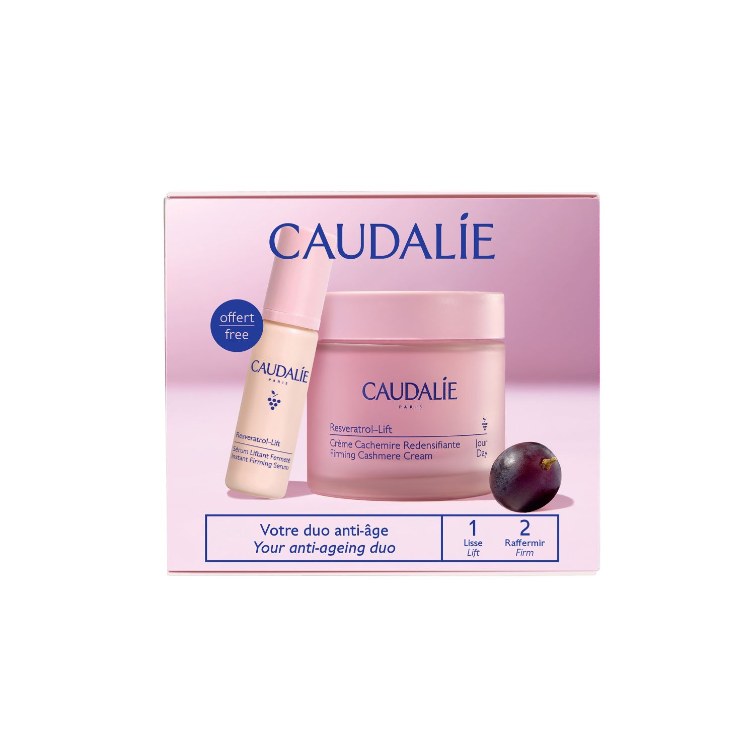 CAUDALIE Kaschmir Set Resveratrol Lift, image 2 sur 2