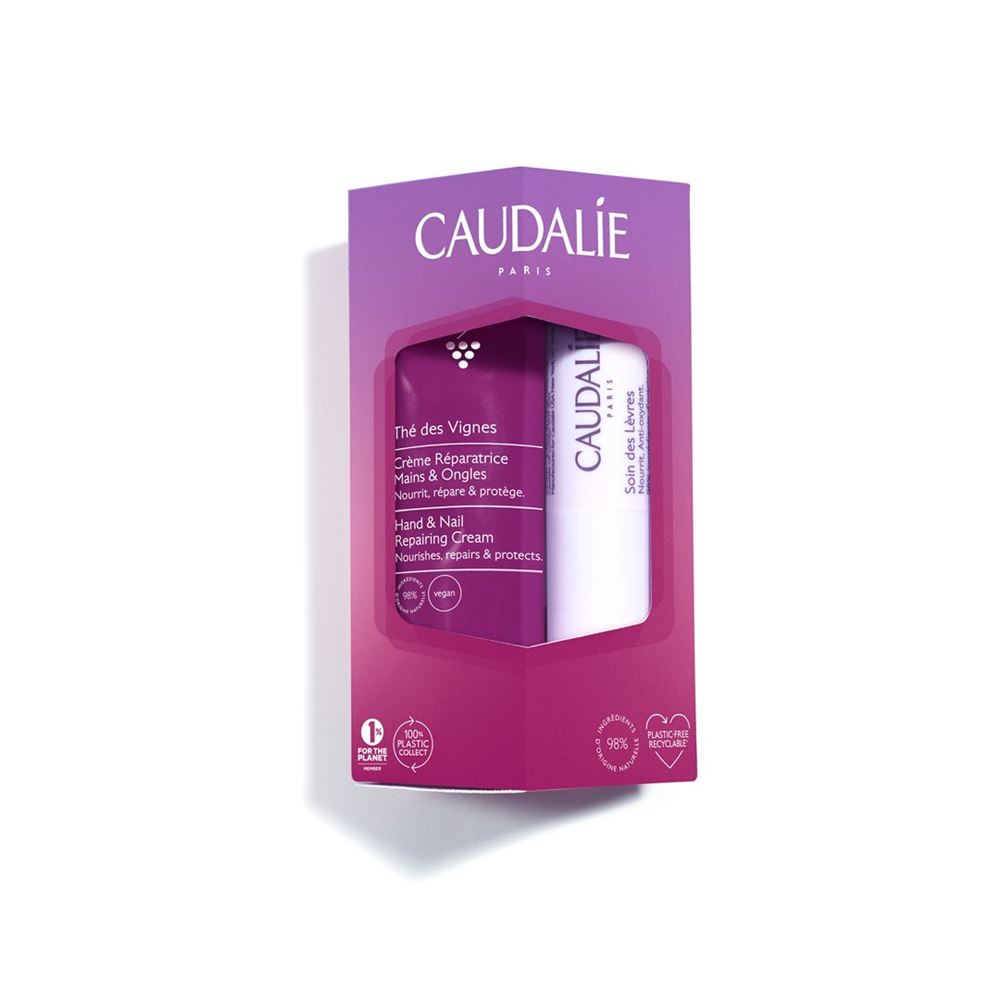 CAUDALIE Set Thé des Vignes Duo LipHand