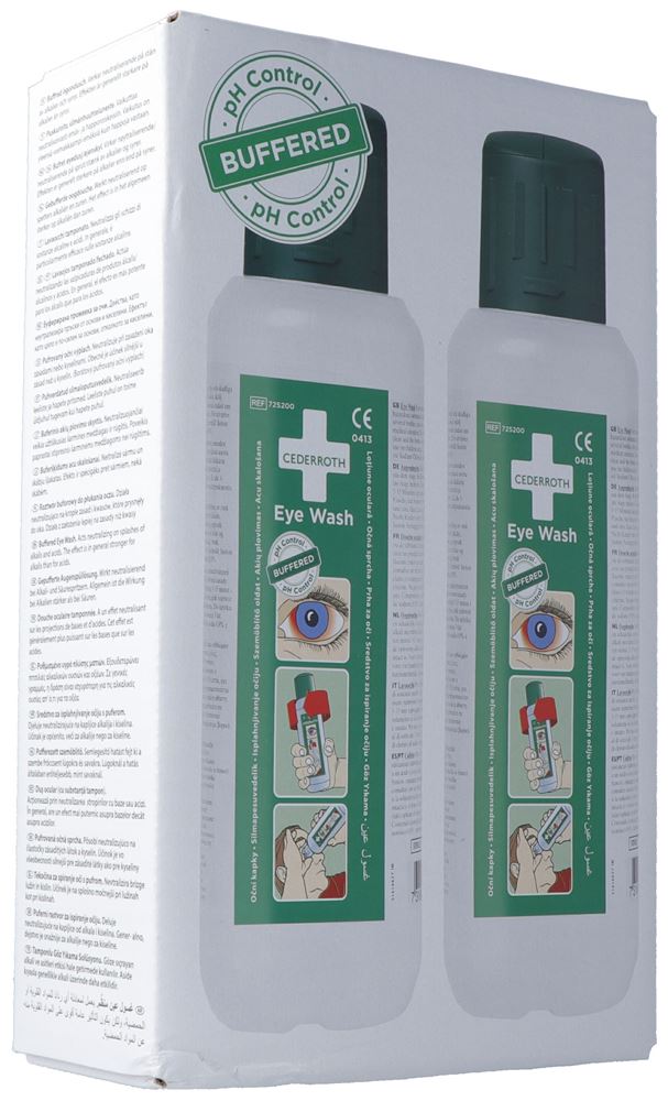 Cederroth Augendusche, Hauptbild