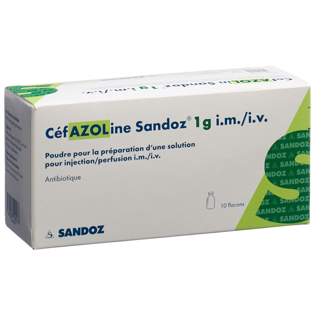 CEFAZOLINE Sandoz 1 g, image 2 sur 2