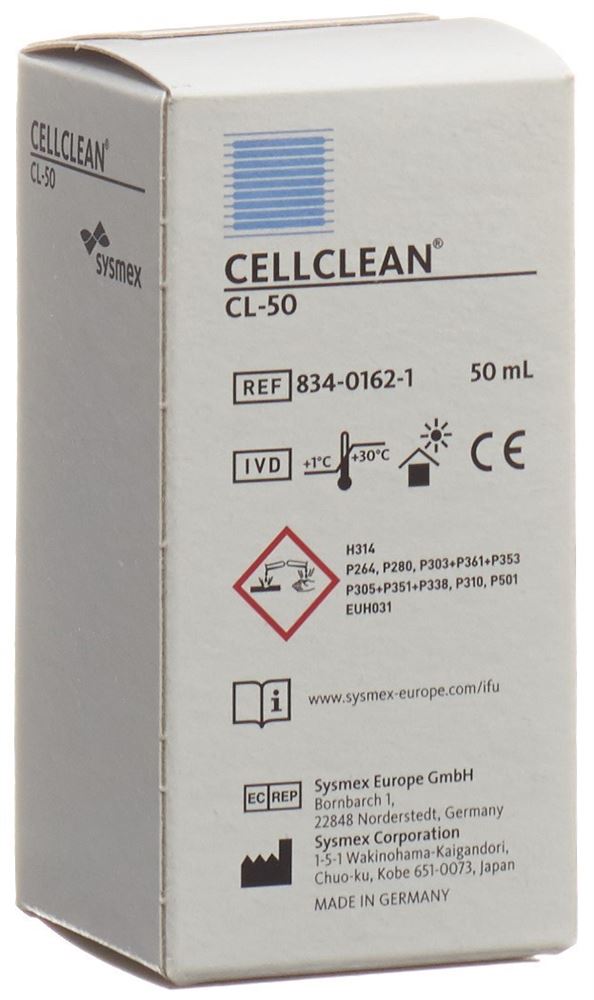 CELLCLEAN solution de nettoyage pour sysmex, image principale