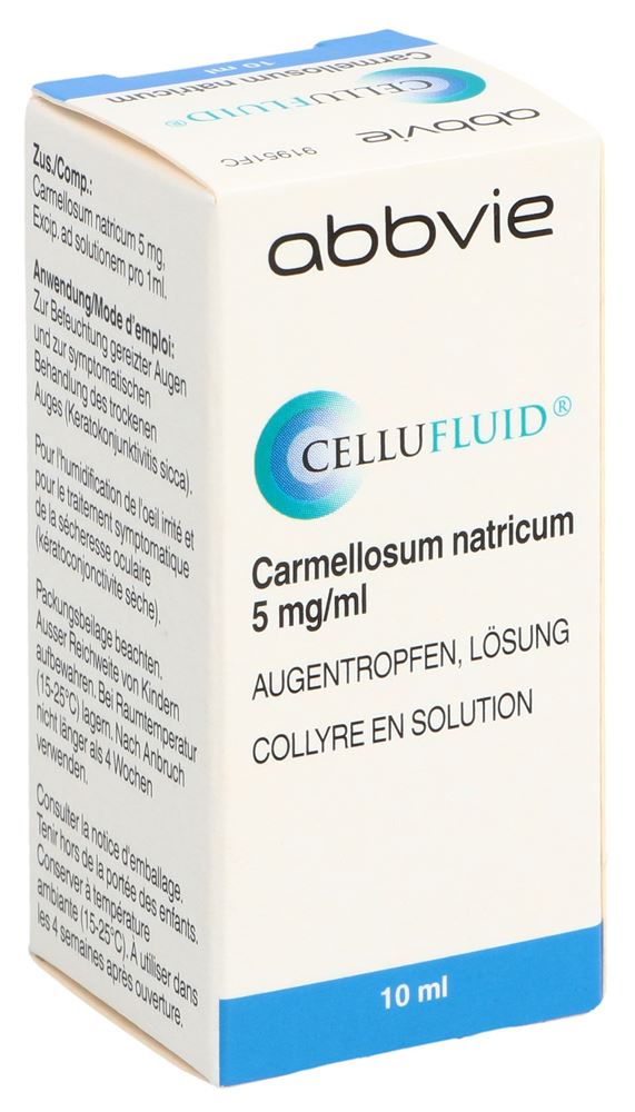 CELLUFLUID Gtt Opht Fl 10 ml