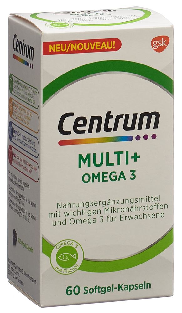 CENTRUM MULTI PLUS OMEGA3, image principale