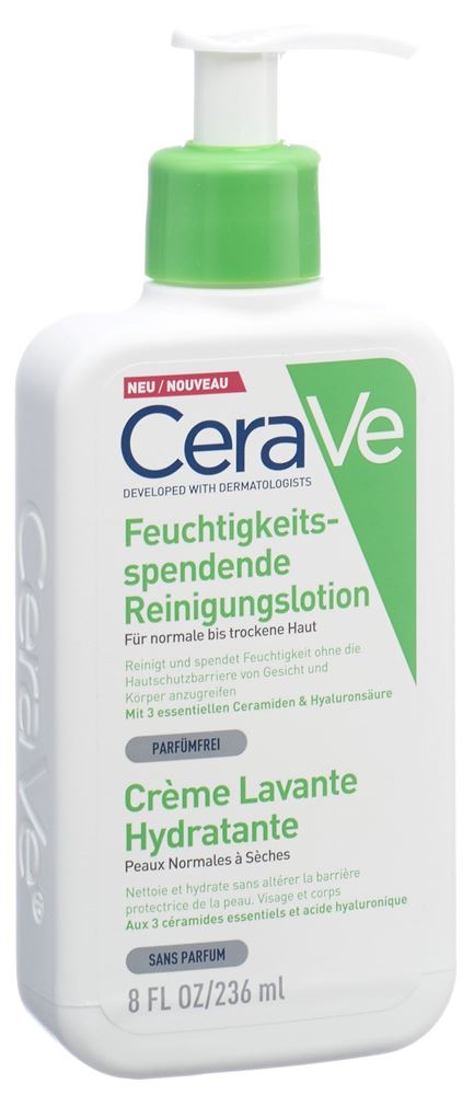 CERAVE Crème lavante hydratante