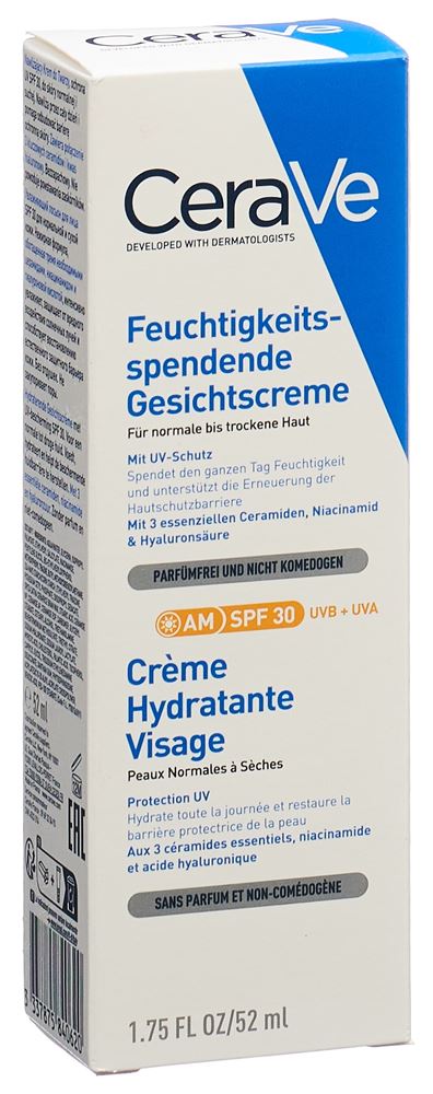 CERAVE Feuchtigkeitsspendende Gesichtscreme