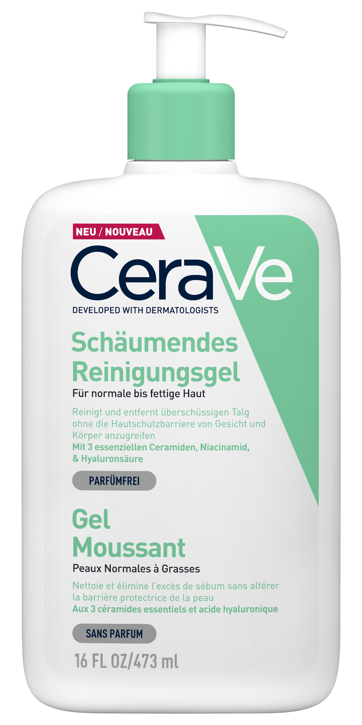 CERAVE Gel moussant, image principale