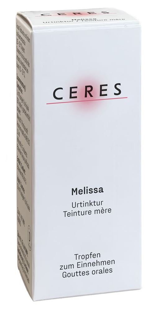 CERES melissa officinalis, image principale