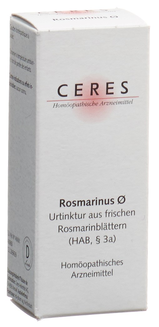 CERES rosmarinus recens