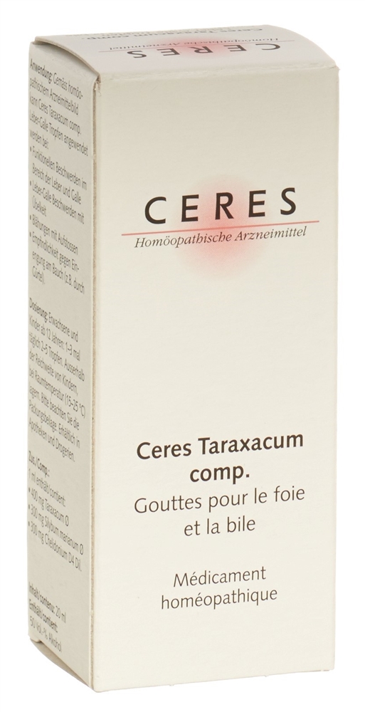 CERES taraxacum comp., image 2 sur 2