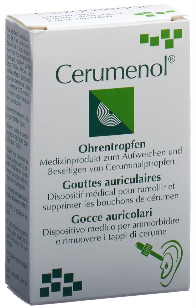 CERUMENOL gtt auric fl 10 ml, image principale