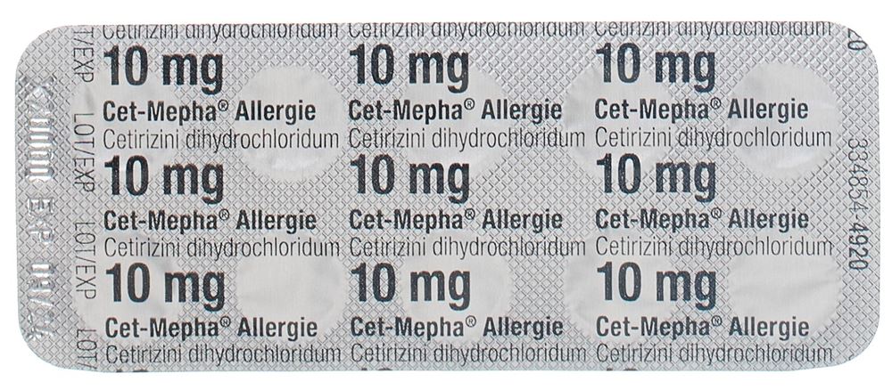 CETIRIZINE Allergie 10 mg, Bild 4 von 4