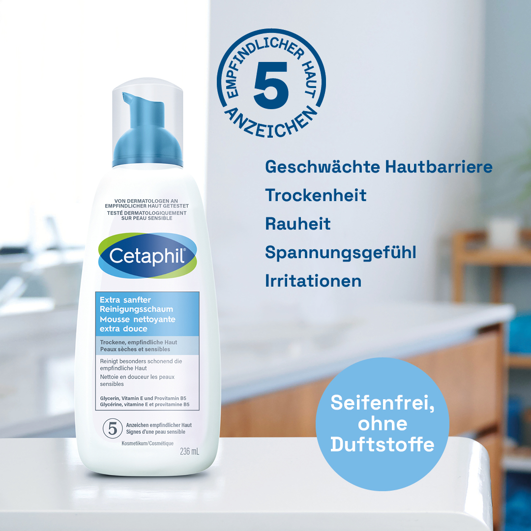 CETAPHIL Extra sanfter Reinigungsschaum, Bild 2 von 4