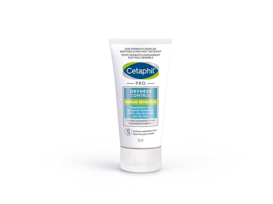 CETAPHIL PRO DRYNESS CONTROL REPAIR SENSITIVE crème soin réparatrice pour les mains, image principale