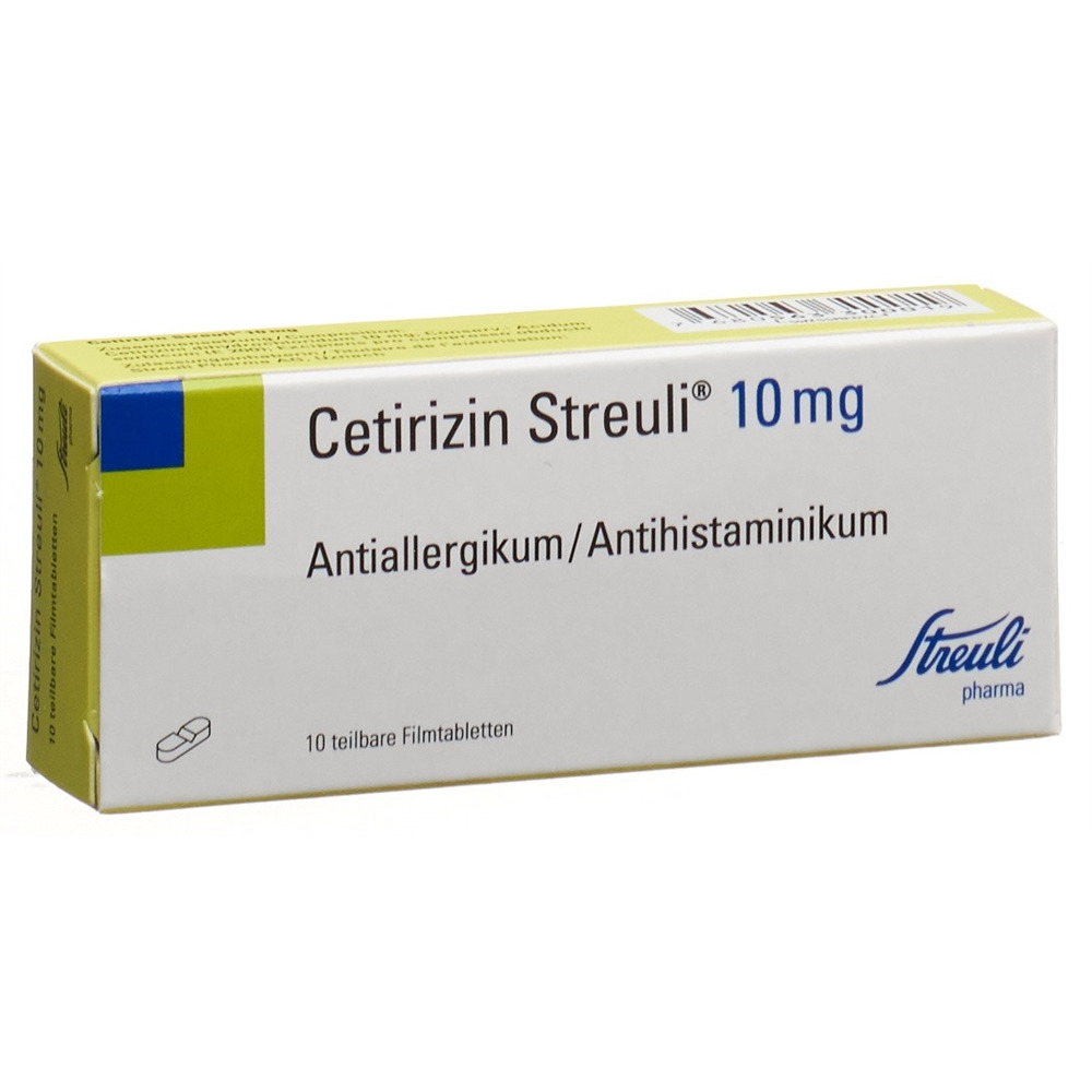 CETIRIZINE Streuli 10 mg, Bild 2 von 4