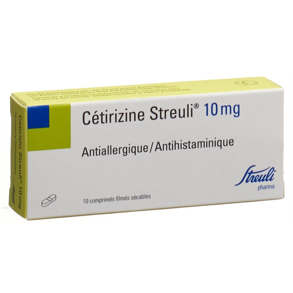 CETIRIZINE Streuli 10 mg, image 4 sur 4