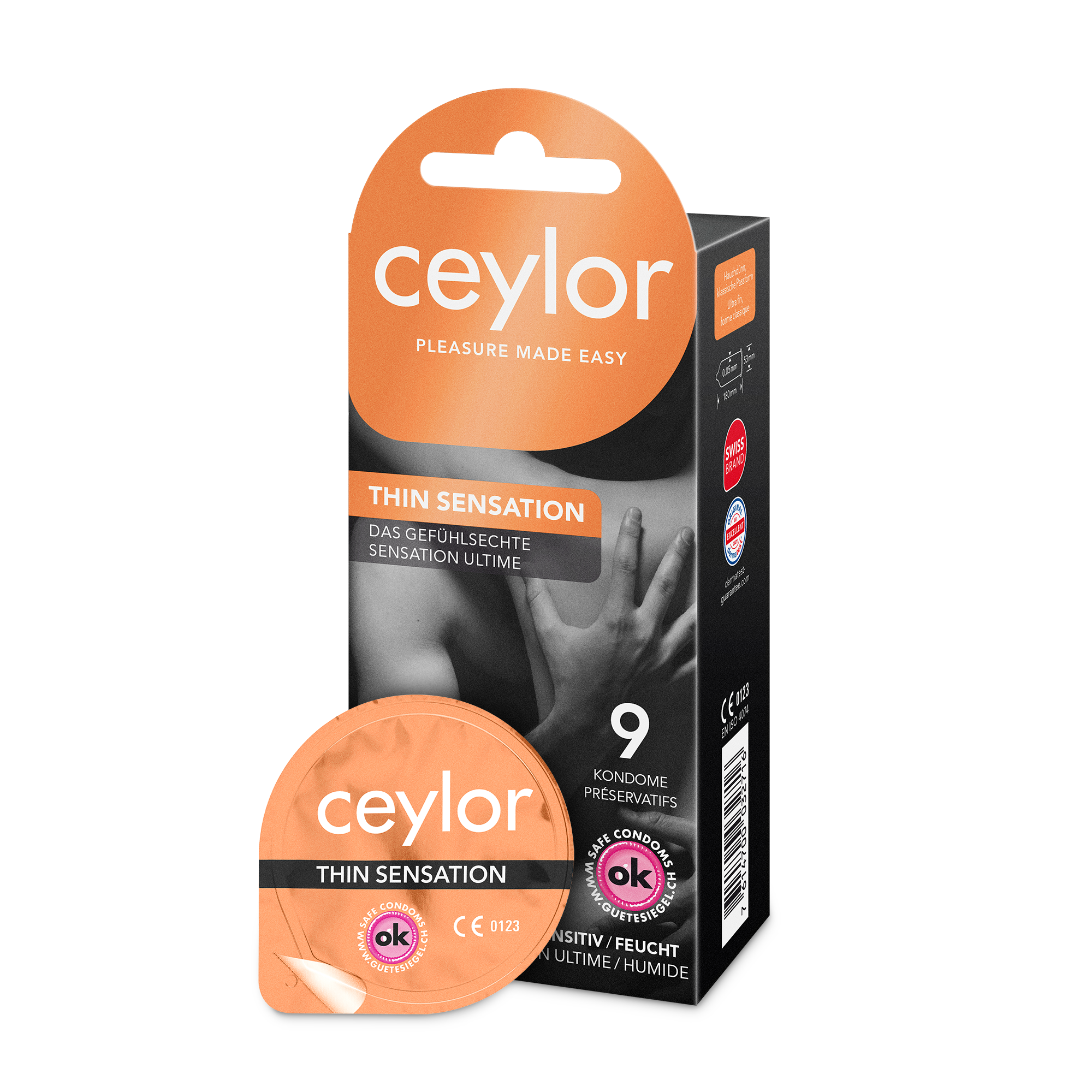 Ceylor Thin Sensation Präservativ, Hauptbild