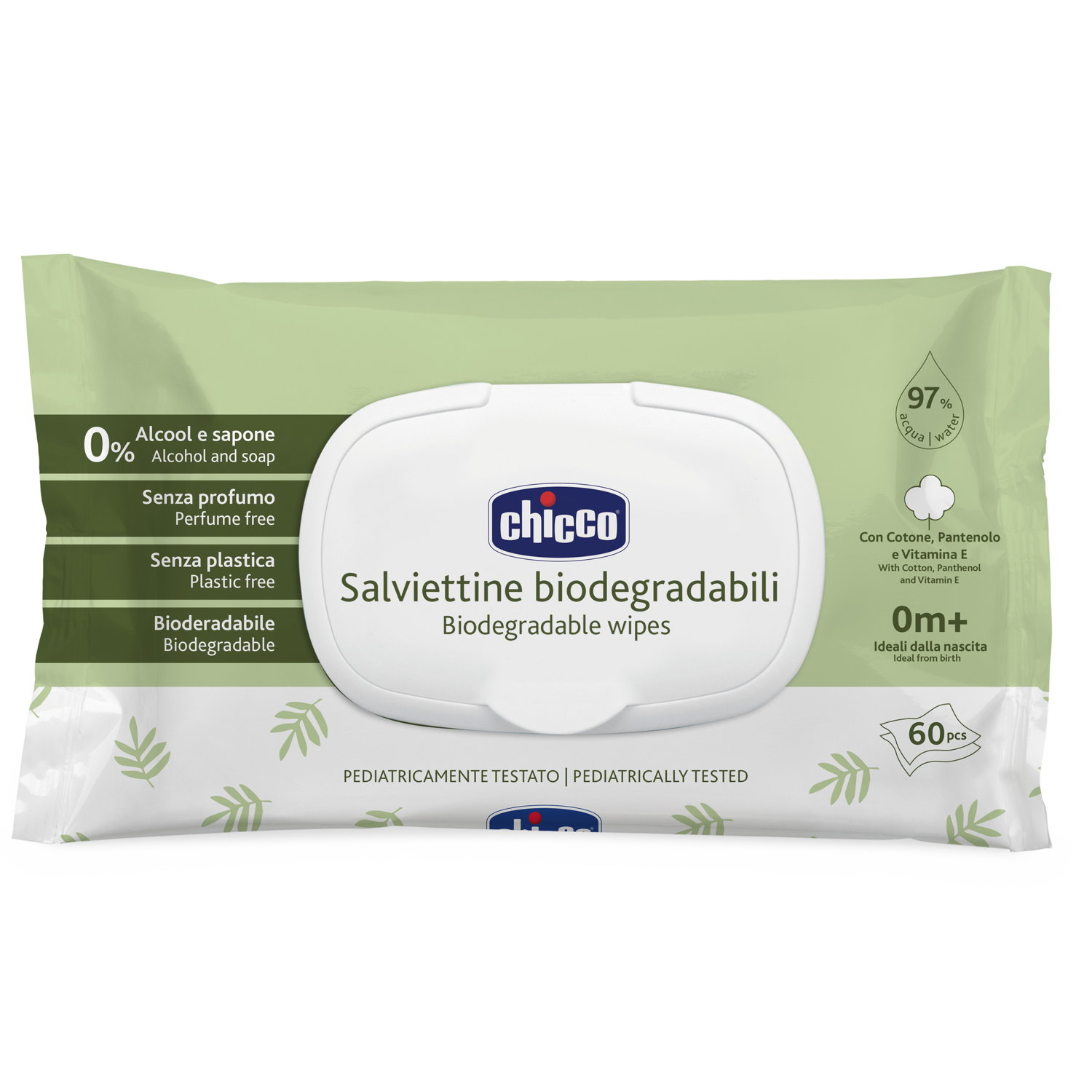 CHICCO Reinigungstücher BIODEGRADABLE, Hauptbild
