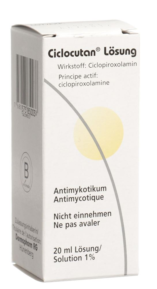 CICLOCUTAN sol fl 20 ml, image principale