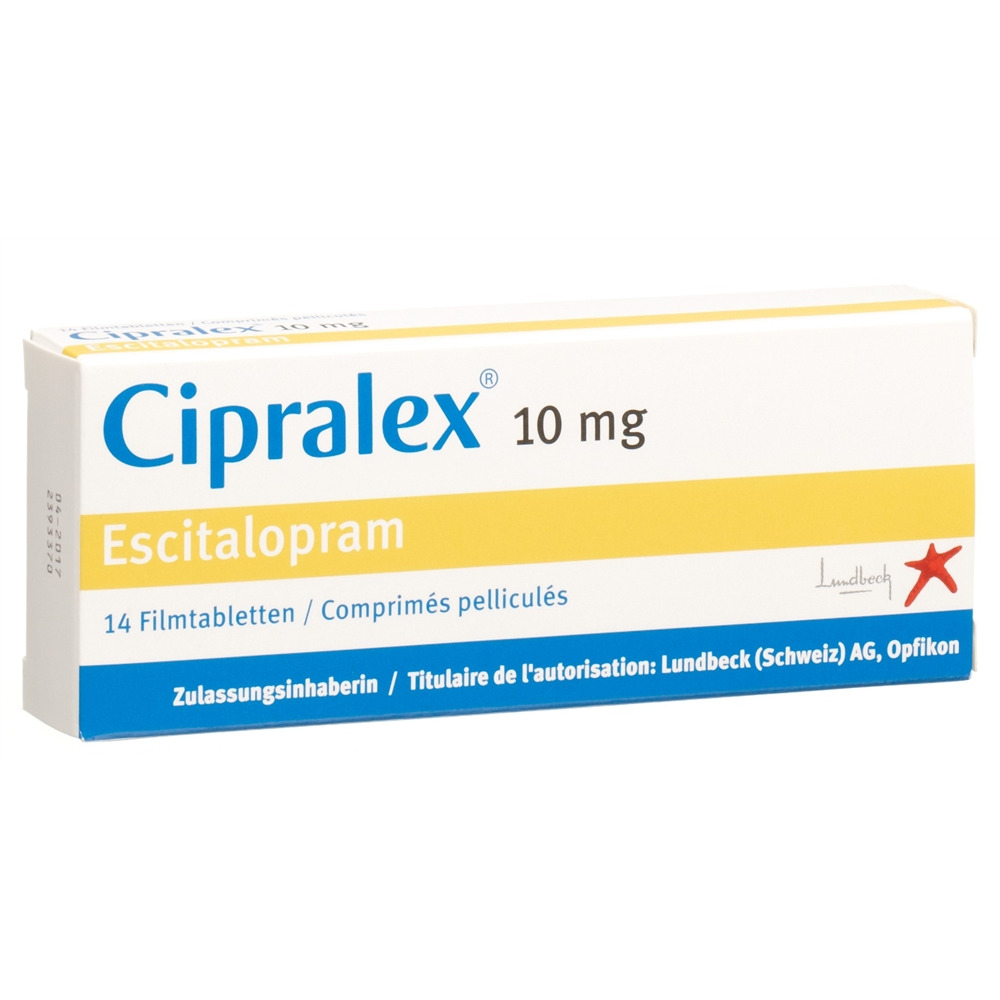 CIPRALEX cpr pell 10 mg blist 14 pce