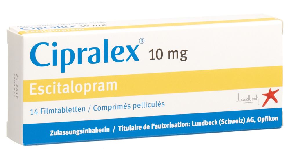 CIPRALEX cpr pell 10 mg blist 14 pce