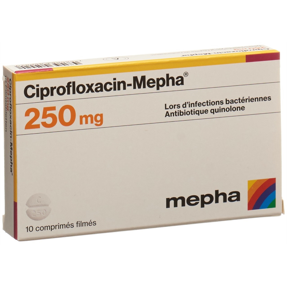 CIPROFLOXACINE Mepha 250 mg, Bild 2 von 2