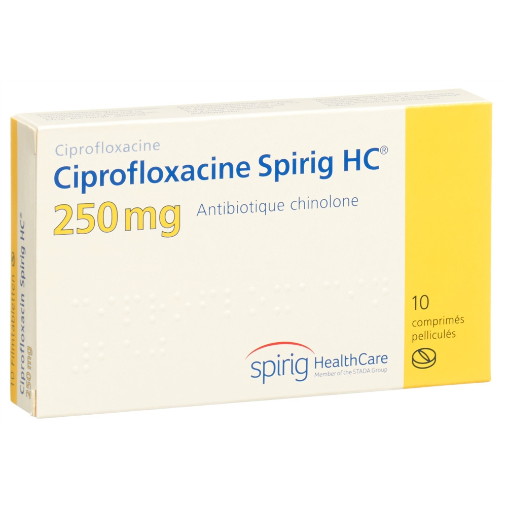 CIPROFLOXACINE Spirig HC 250 mg, image 2 sur 2