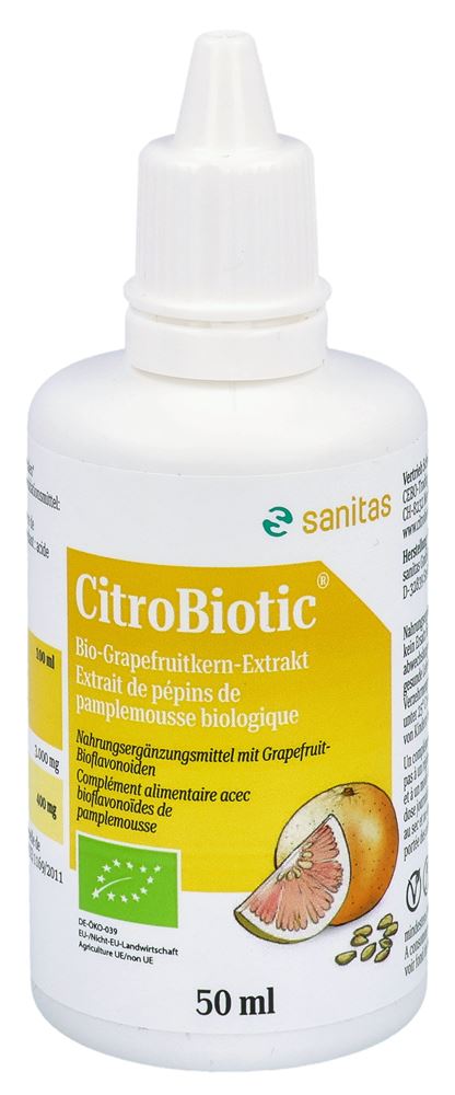 CITROBIOTIC extrait de pépins de grapefruit