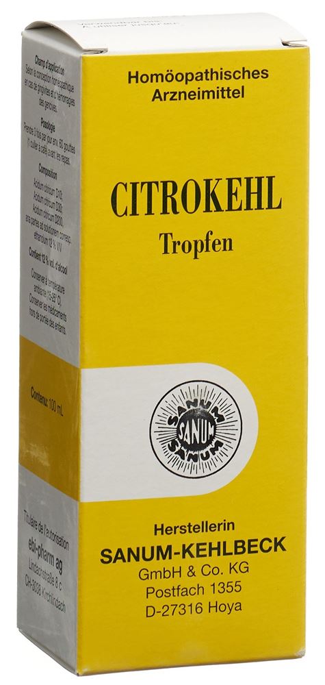 CITROKEHL gouttes fl 100 ml