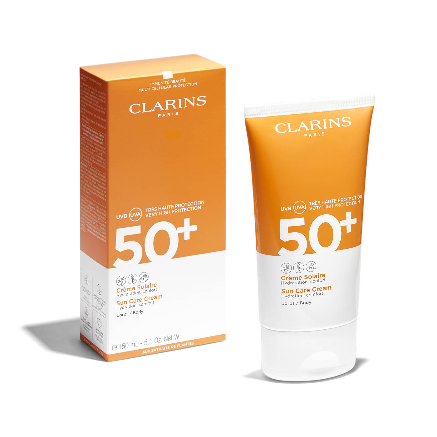 CLARINS Corps Sun Protection Factor 50 Crème, image 2 sur 3