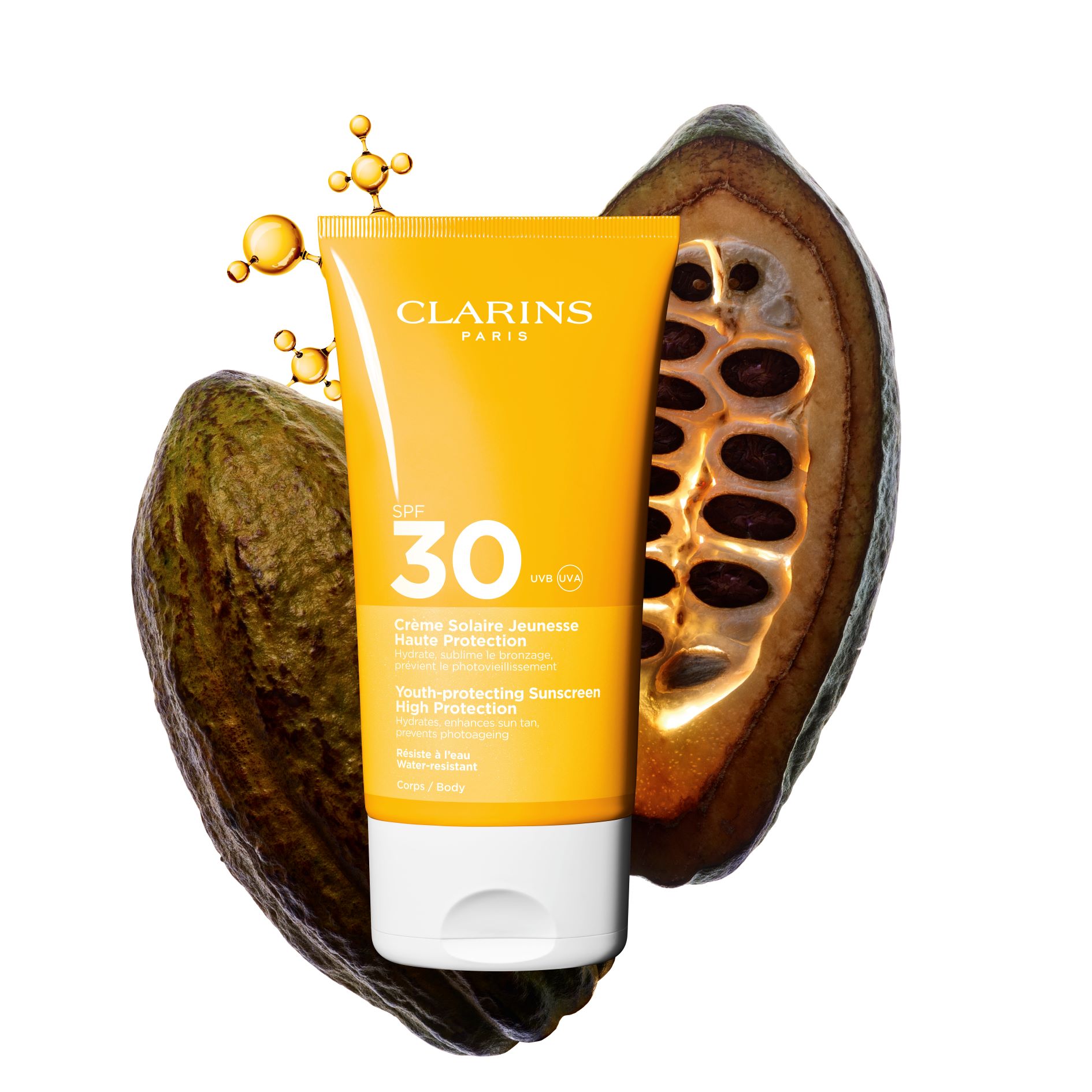 CLARINS Crême pour le Corps Sun Protection Factor 30 (re), image 2 sur 3