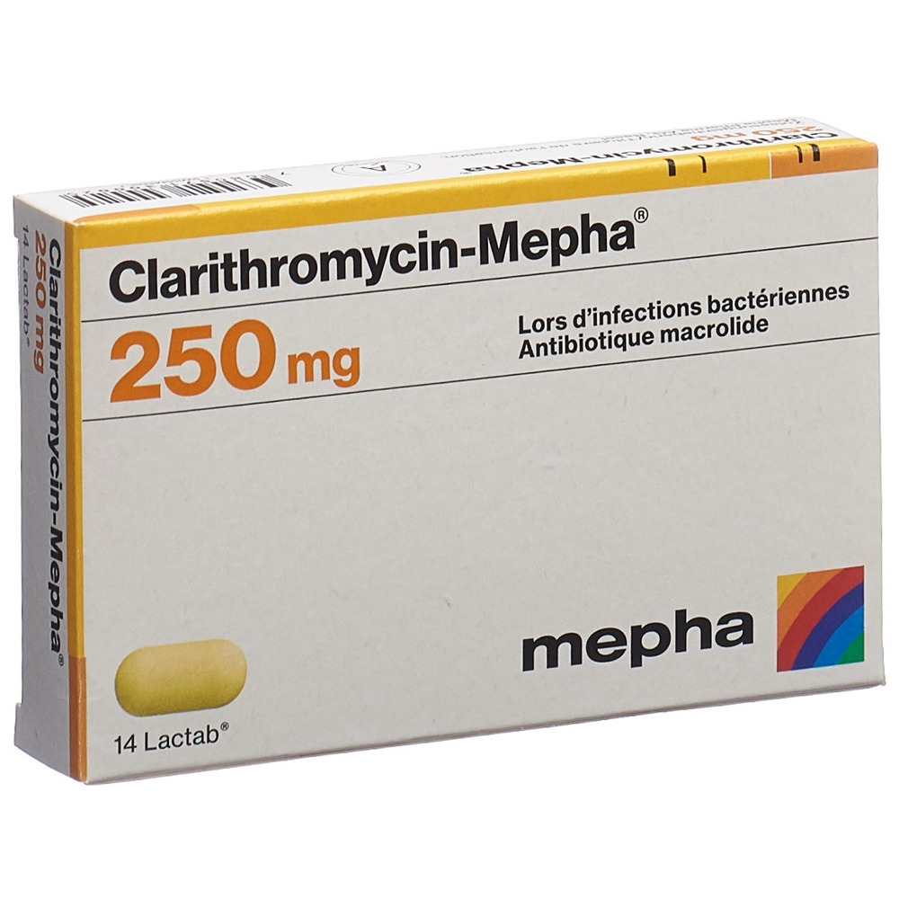 Clarithromycin-Mepha Mepha 250 mg, image 2 sur 2