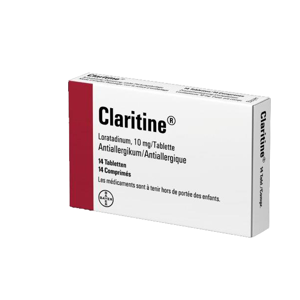 CLARITINE cpr 10 mg blist 14 pce, image principale