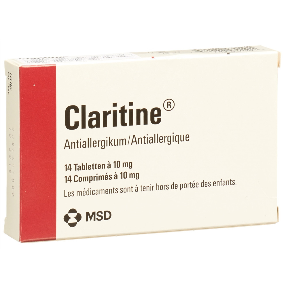 CLARITINE Tabl 10 mg Blist 14 Stk, Bild 2 von 2