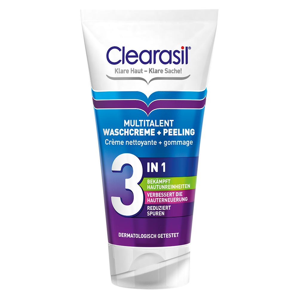 CLEARASIL Multitalent Crème nettoyante + gommage, image principale