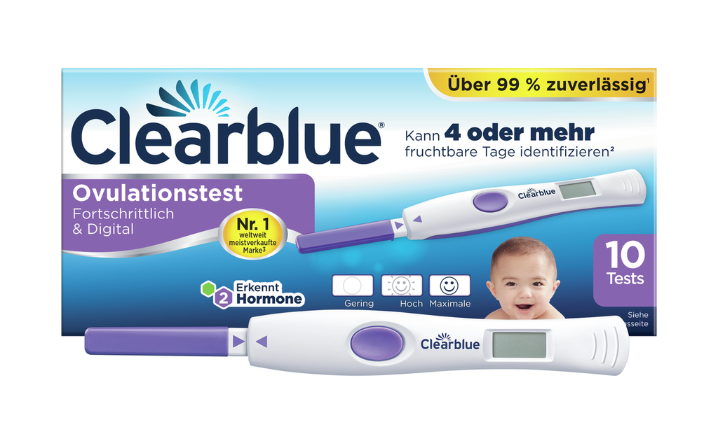 CLEARBLUE Digital Ovulationstest, Hauptbild