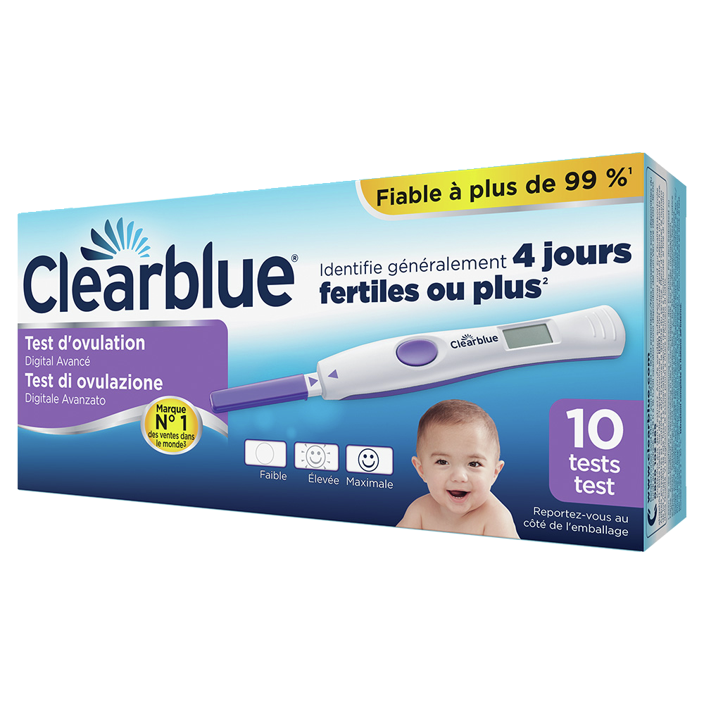 CLEARBLUE Digital test d'ovulation, image 4 sur 5